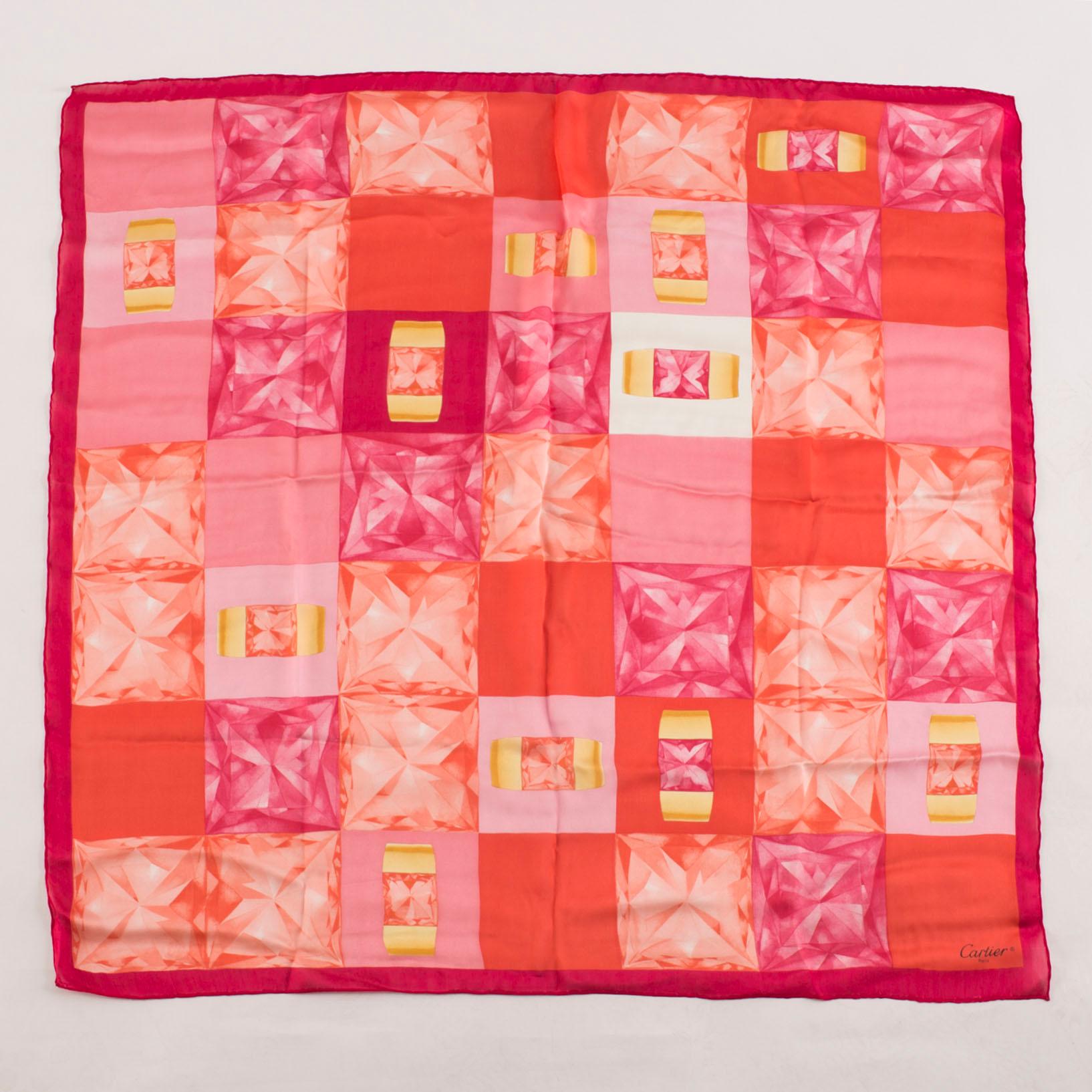 CARTIER, scarf.
