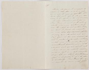 SAMTIDA BREVAVSKRIFTER, 4 st, Prins Christian Fredrik av Danmark-Kronprins Karl Johan av Sverige, Juli-Augusti 1814.