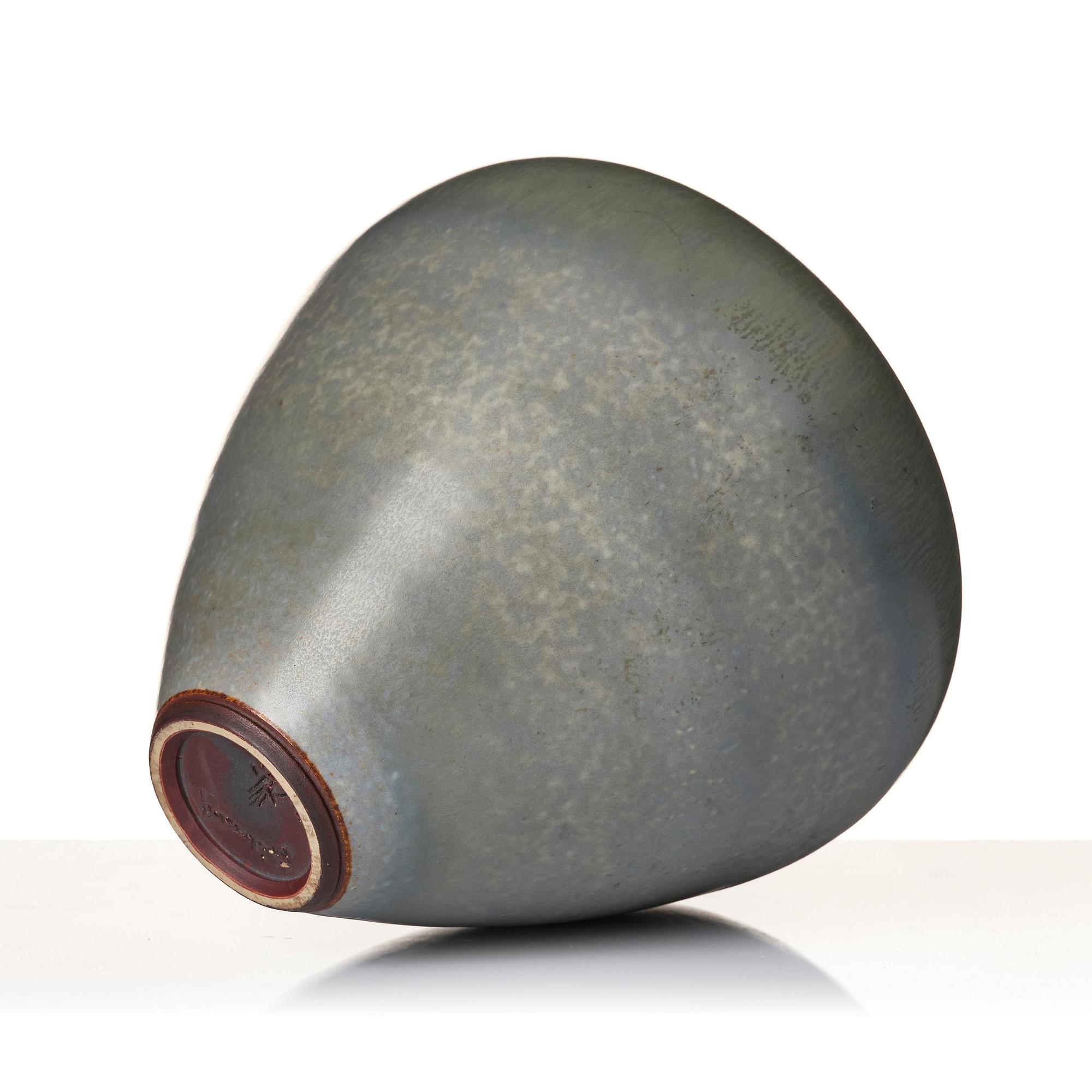 Berndt Friberg, a stoneware vase, Gustavsbergs studio, 1964.