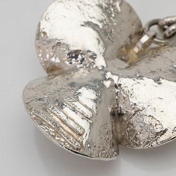 Theresia Hvorslev, Silver necklace, MEMA Lidköping 1974-1975.