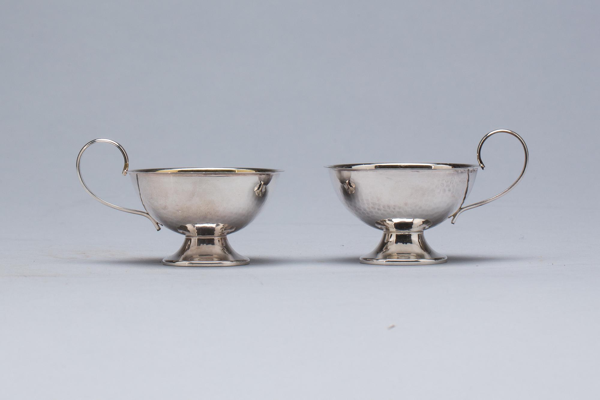 PUNCHBÄGARE, 13 st, silver.