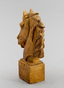 SKULPTUR, järn, Kina, 1900-/2000-tal.