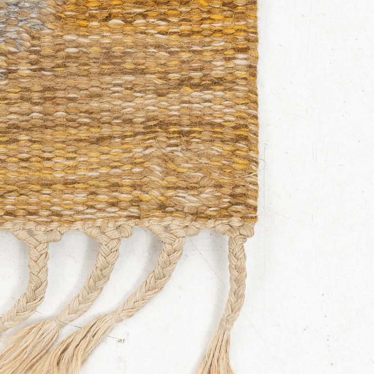 Ingegerd Silow, a flat weave 'Siljan' rug, signed IS, c. 230 x 168 cm.