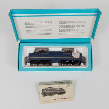 MÄRKLIN, 2 stycken lok, skala H0 Tyskland, 1960-tal.
