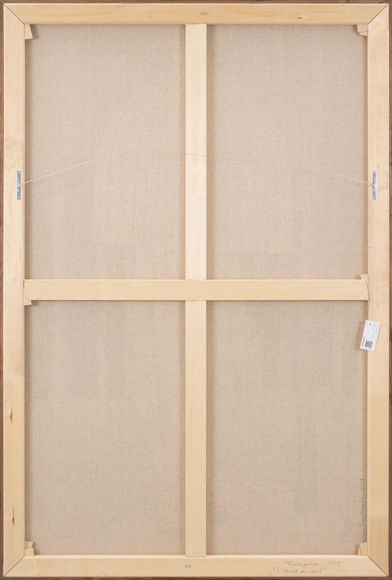 PIA INGELSE, olja på duk, signerad.