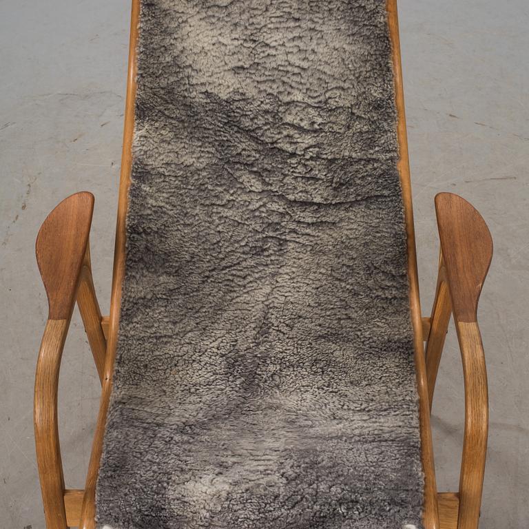 FÅTÖLJ med FOTPALL, "Lamino", Yngve Ekström.