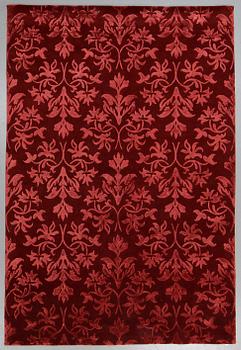 A carpet, India, wool  and  bambo  silk, ca 300 x 200 cm.