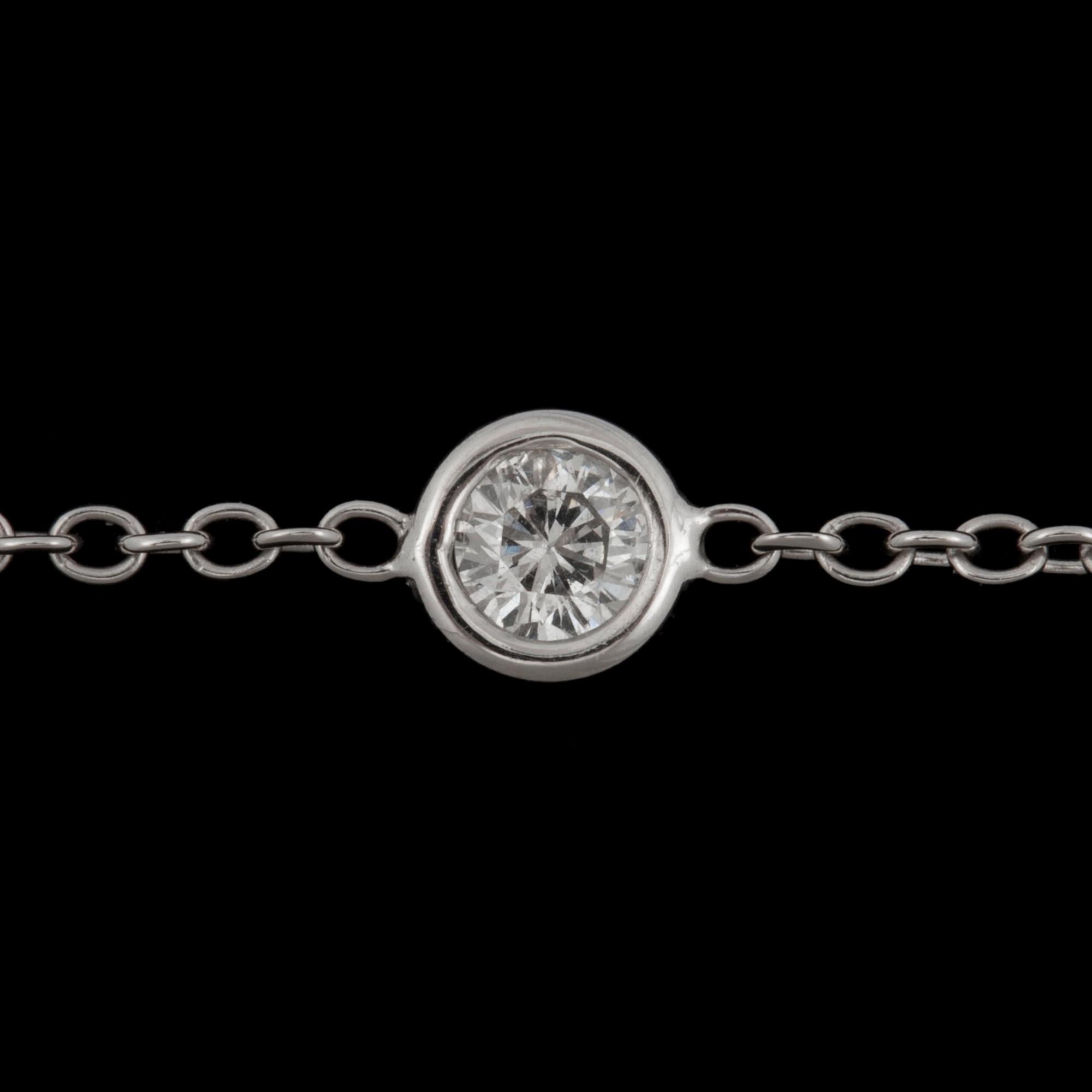 HALSBAND, med 80 stycken diamanter, totalt 11.22 ct.