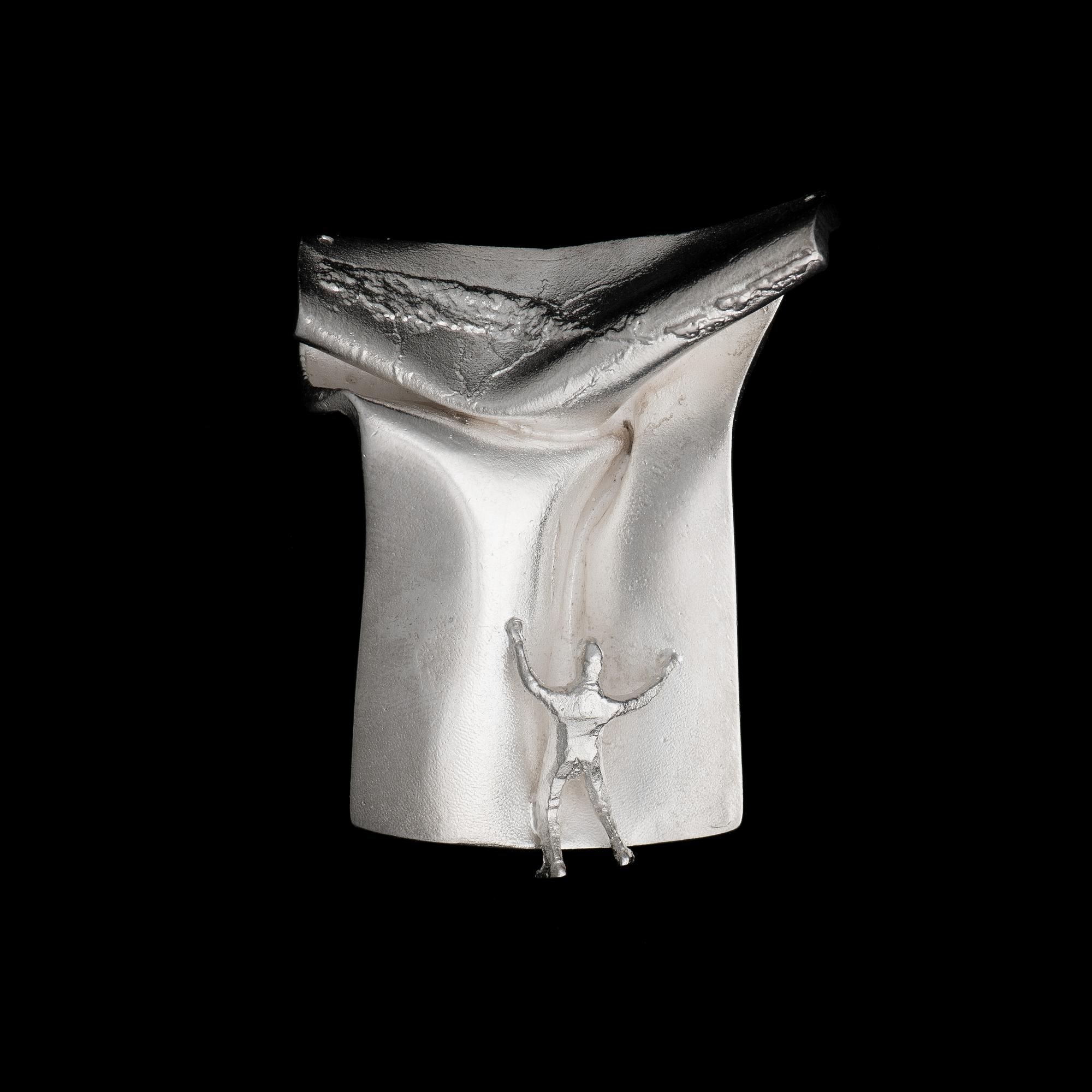 BJÖRN WECKSTRÖM, RINTAKORU Pinnalla, sterling silver, Lapponia 1969.