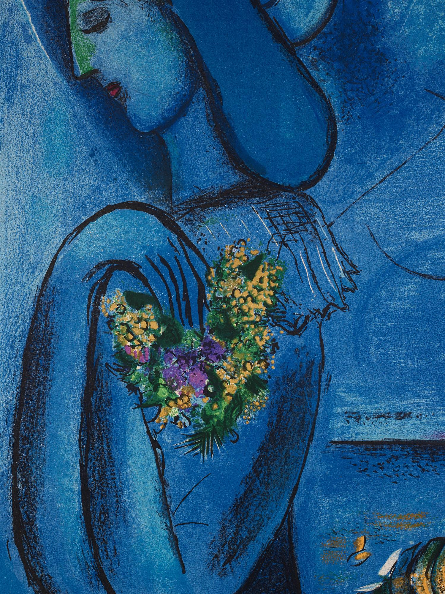 Marc Chagall Efter, "Saint-Jean-Cap-Ferrat".