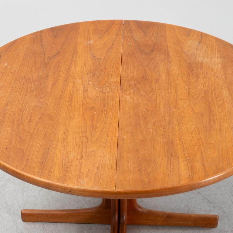 Karl Erik Ekselius, a teak dining table, 1960s.