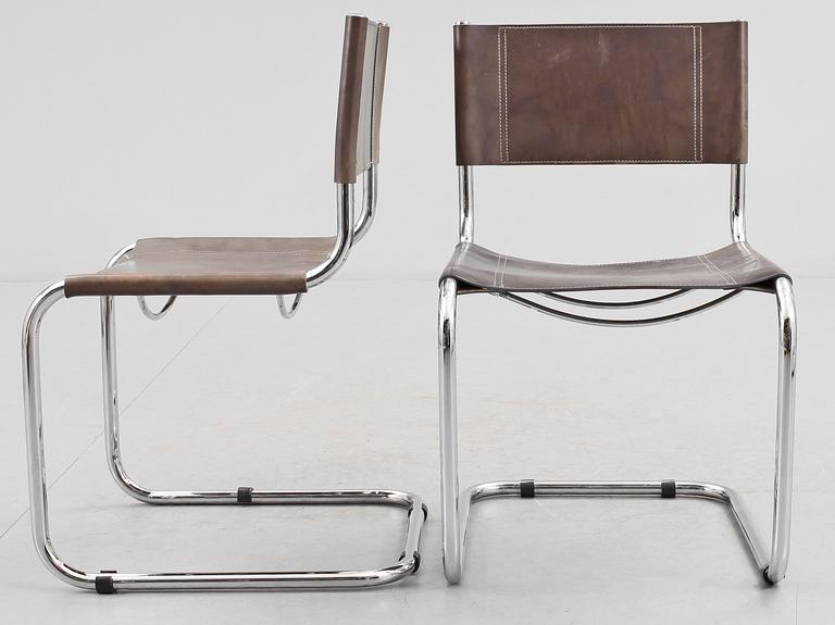 STOLAR, ett par, Bauhaus-typ, 1900-talets andra hälft.
