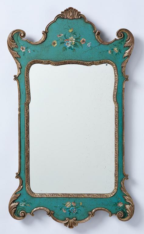 A Baroque style mirror, Southern Europe, first half of the 20th Century.