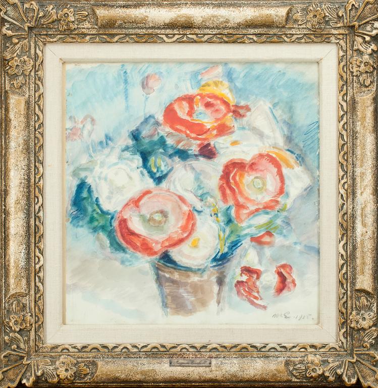 MAGNUS ENCKELL, akvarell, signerad och daterad 1915.
