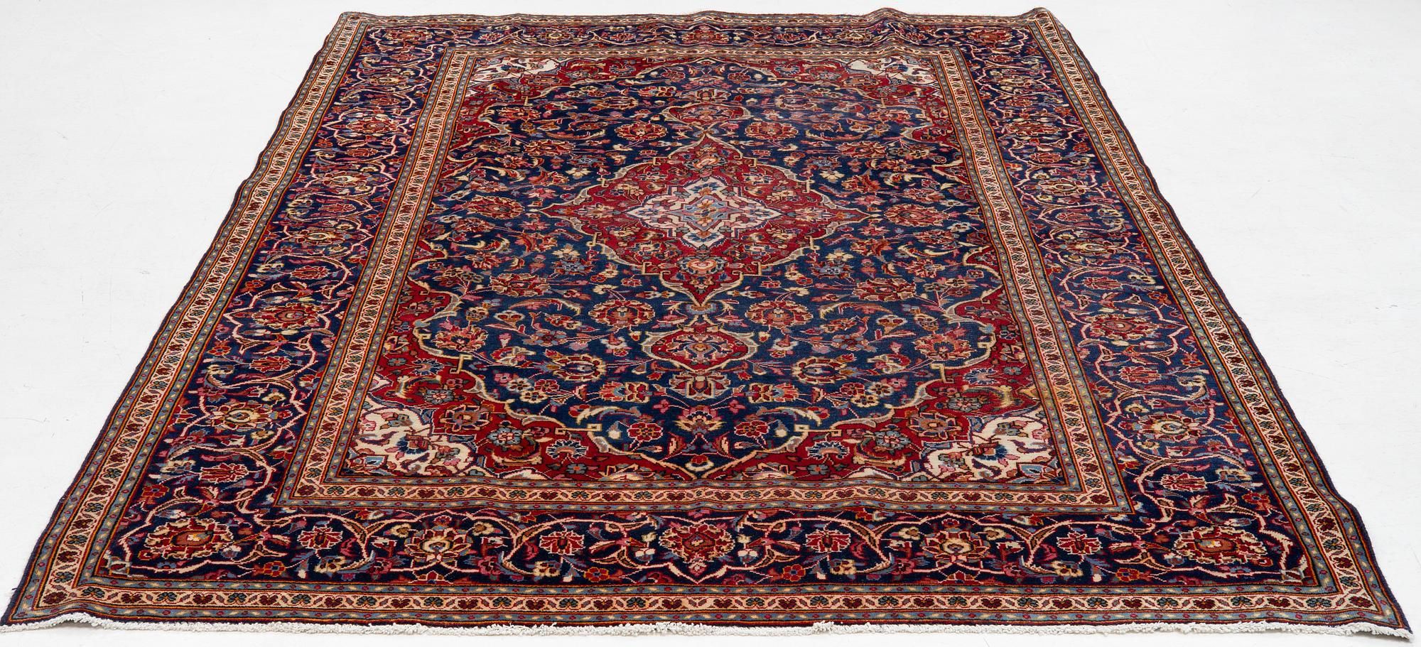 Carpet, Keshan, 310 x 198 cm.