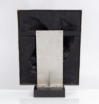 Gudmar Olovson, relief/sculpture. Signed. Numbered. Foundry mark. Bronze, total height 80 cm, length 58.5 cm.