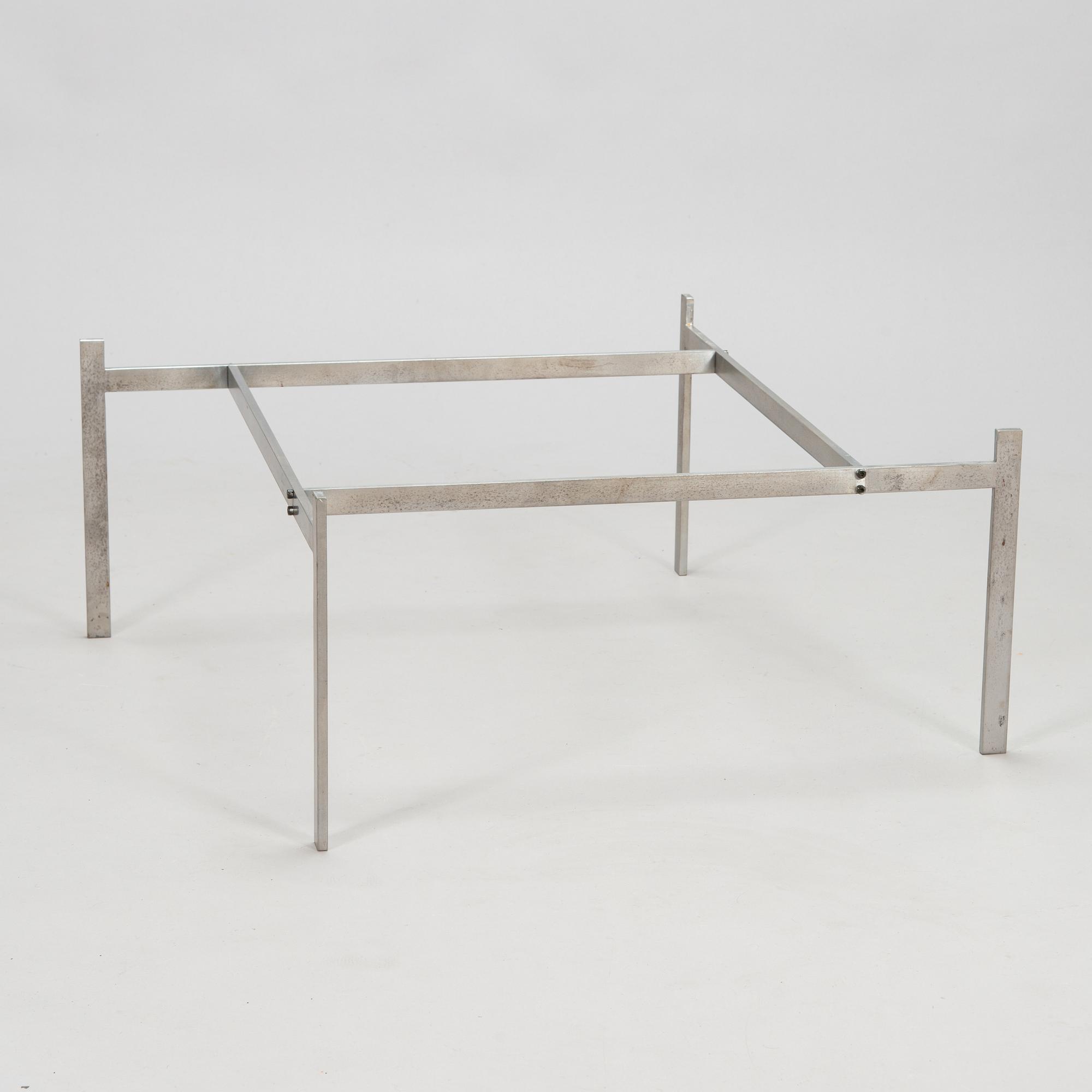 Poul Kjaerholm, soffbord, "PK61",  bord, Fritz Hansen, Danmark, troligen 1980-tal.