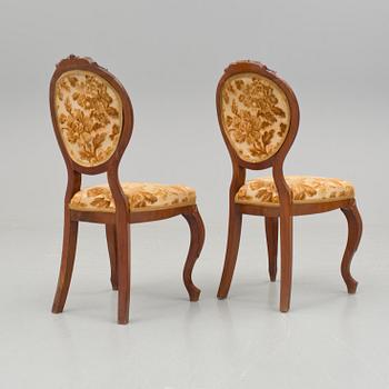 STOLAR, 5 st, nyrokoko, 1800-talets slut.