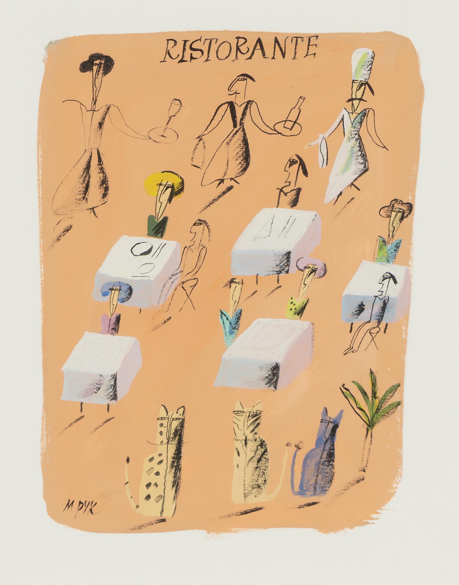 Madeleine Pyk, "Ristorante".