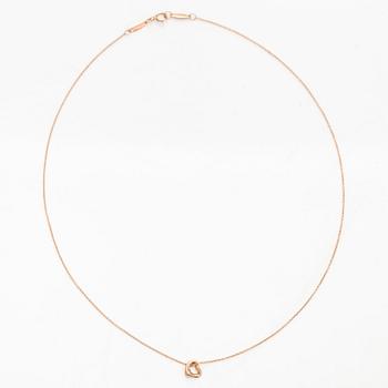 Tiffany & Co, necklace, "Open Heart", 18K gold.