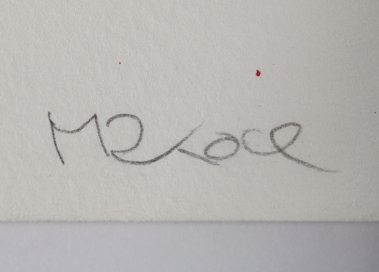 MAKODE LINDE, litografi, signerad, numrerad 7/17.
