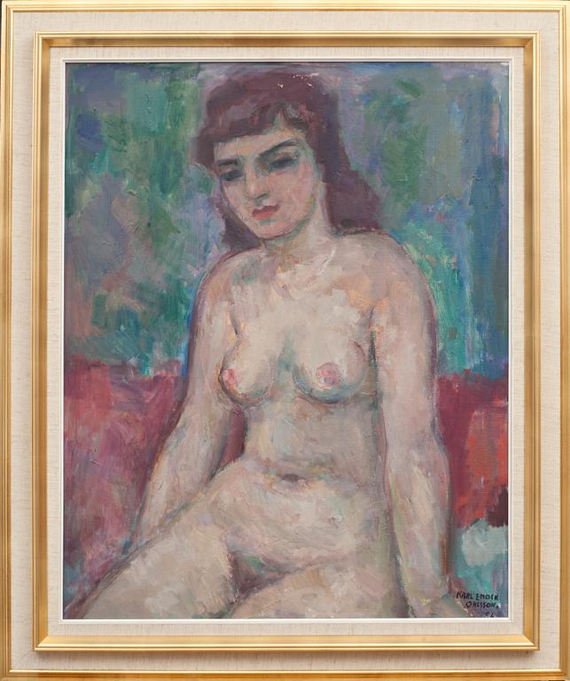 KARL-ENOCK OHLSON, olja på duk, signerad o daterad, '54.