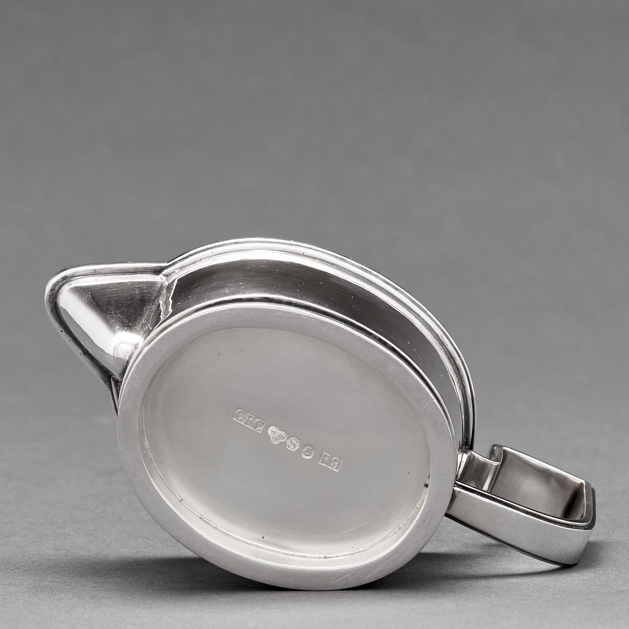 Carl Fredrik Carlman, a 3 pieces coffee service, Stockholm 1967.