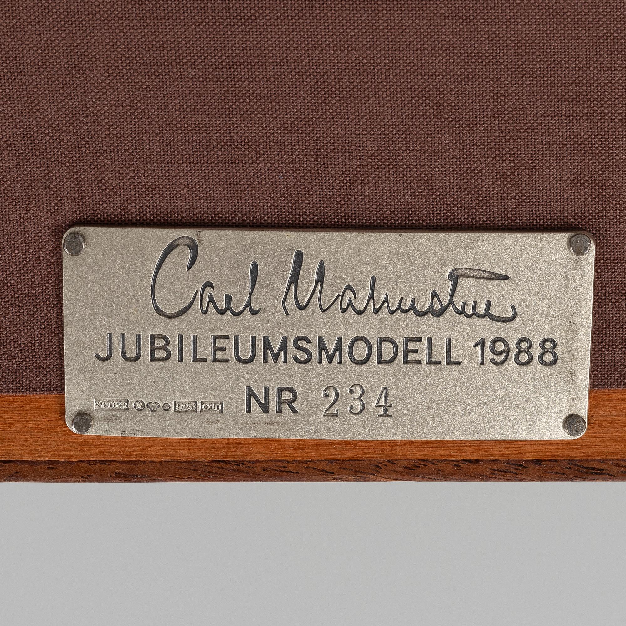 Carl Malmsten, armchair, "The Housefather", OH Sjögren 1988.