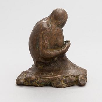 Emil Wikström, "Sittande flicka".