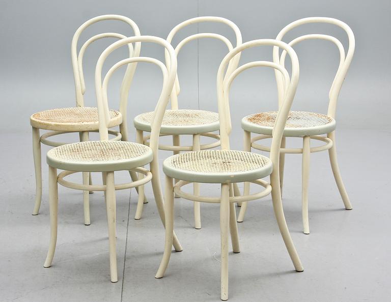 STOLAR, 5 st. Thonet, 1900-talets början.