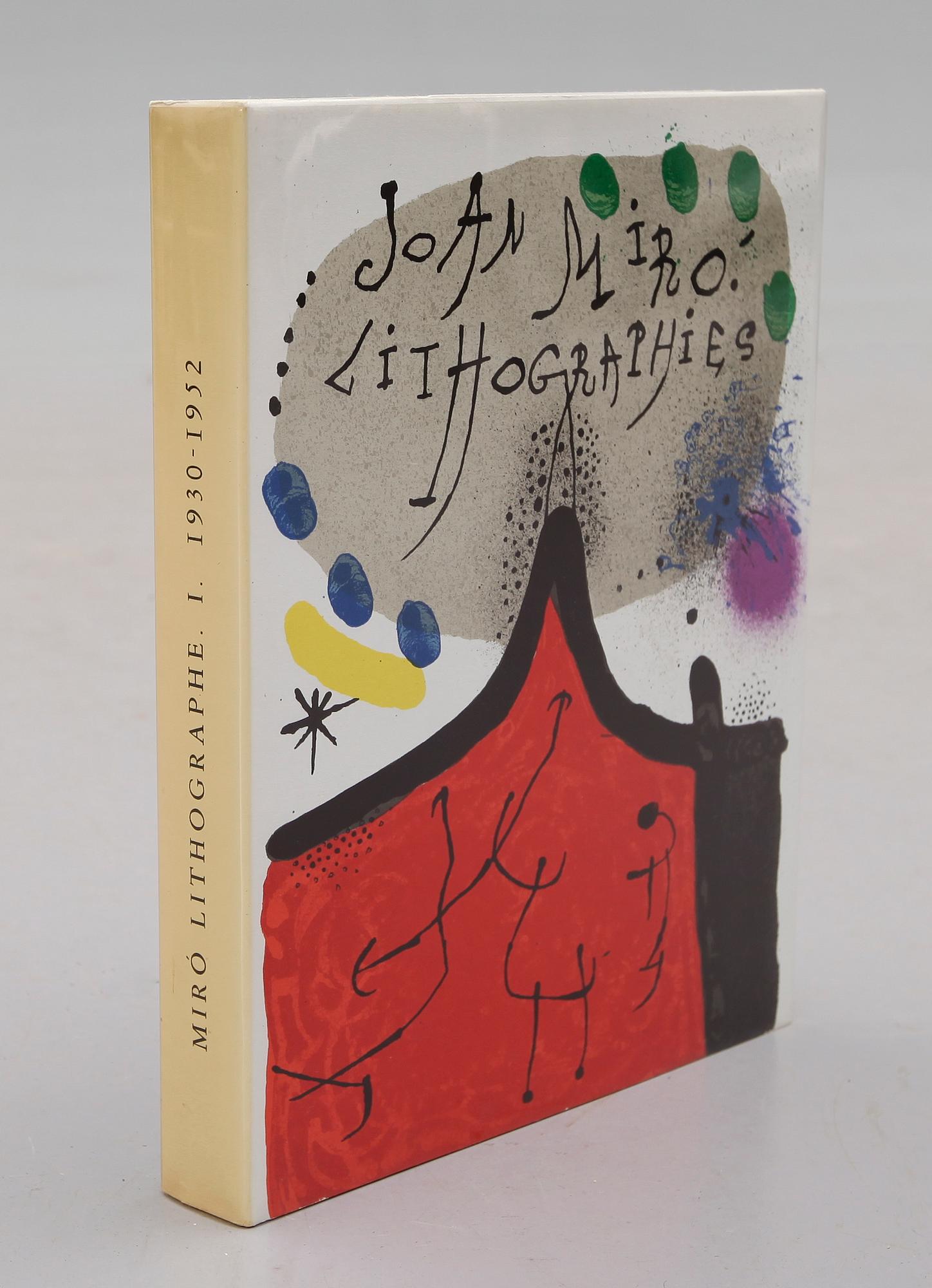 BOK: Joan Miró Lithographe I, Michel Leiris, Fernand Mourlot, Mazo & Cie, Paris 1972. Litographie.