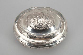 SOCKERSKRIN, silver, Stephan Sawljew, Moskva 1787, Ryssland. Tot. vikt ca 306 gr.