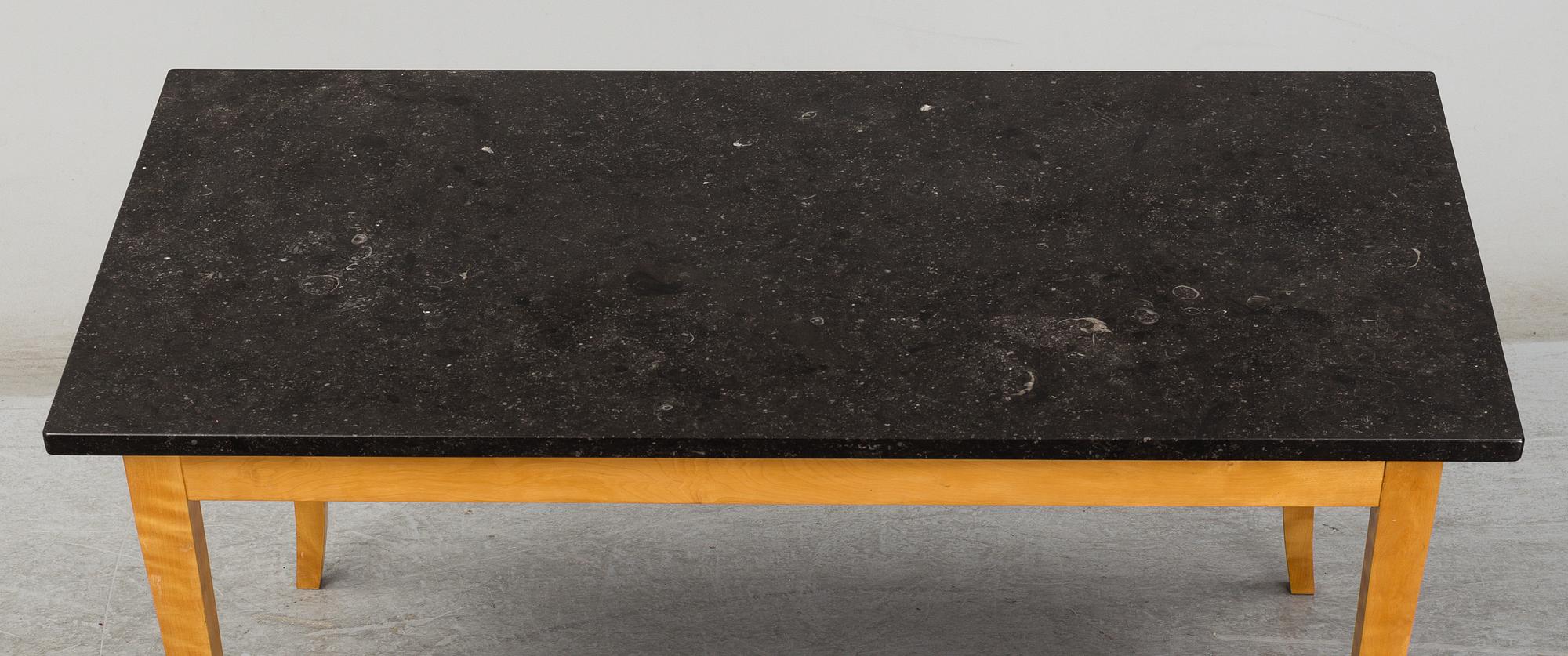 a coffee table from the second half of the 20th century.