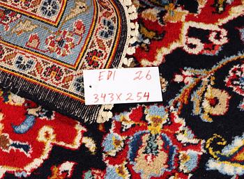 Matta, Keshan, ca. 343 x 254 cm.