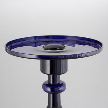 Oiva Toikka, a glass candlestick, Nuutajärvi, Notsjö, Finland 1973.