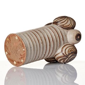 Lisa Larson, a unique stoneware vase, Gustavsberg Studio, probably 1960s.