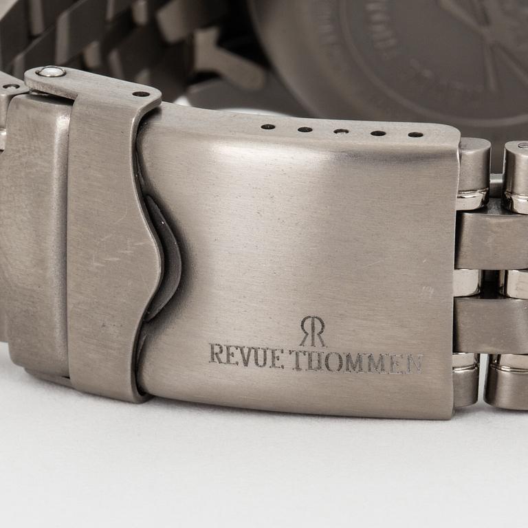REVUE THOMMEN, airspeed, armbandsur, kronograf, 39 mm.