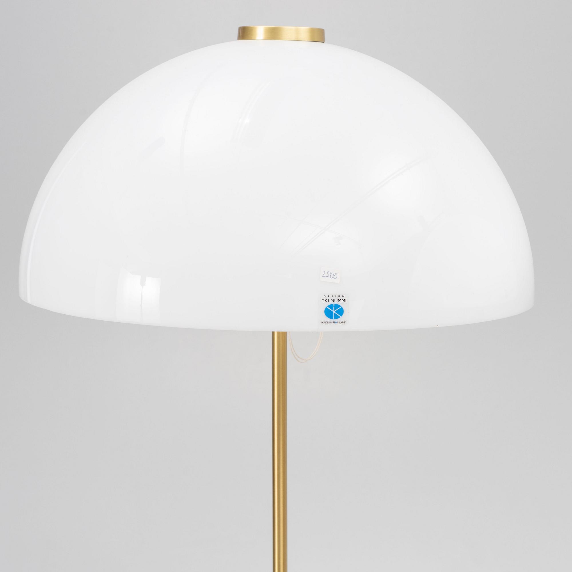 Yki Nummi, golvlampor, ett par, "Kupoli", Innolux, Finland, 2000-tal.