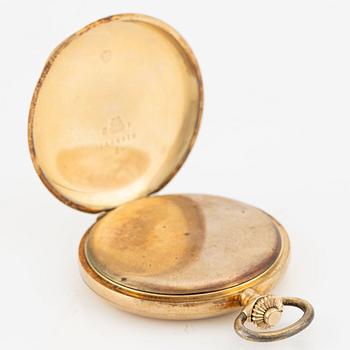 Record, pocket watch, hunter-case, 50 mm.