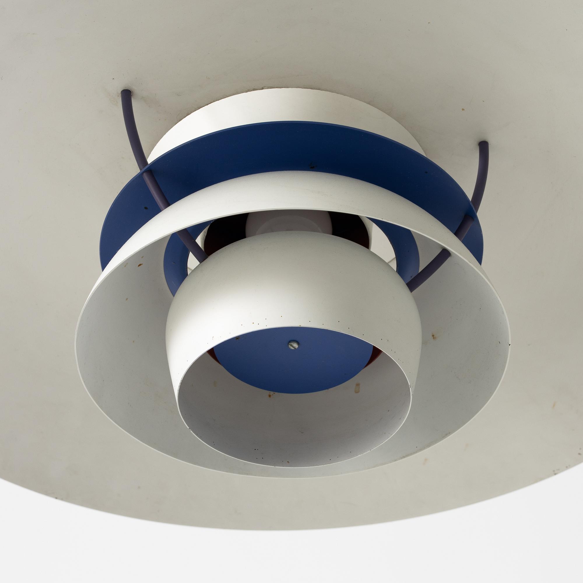 Poul Henningsen, a 'PH 5' ceiling lamp, Louis Poulsen, Denmark.