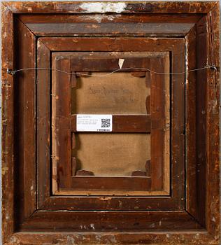 WILLIAM PITT, olja på duk, signerad, daterad a tergo 1877, verksam 1853-1890.