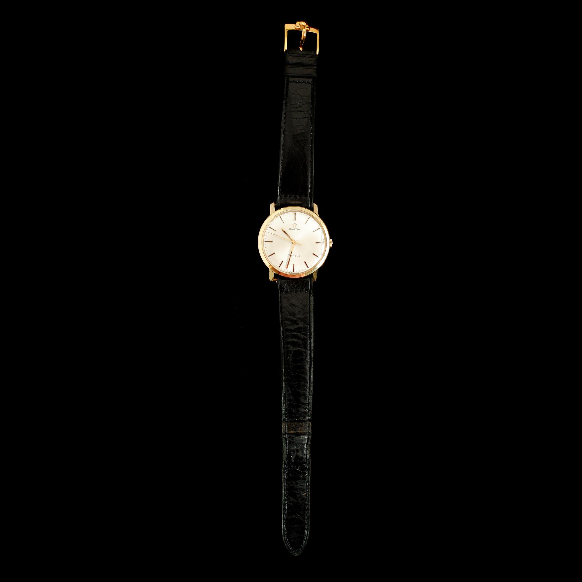 ARMBANDSUR, 14 k guld, Omega, Geneve.