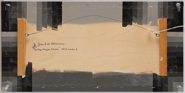 John-Erik Göransson, "Sex steg. Skuggor, Shadow" No 2. variabel 7.