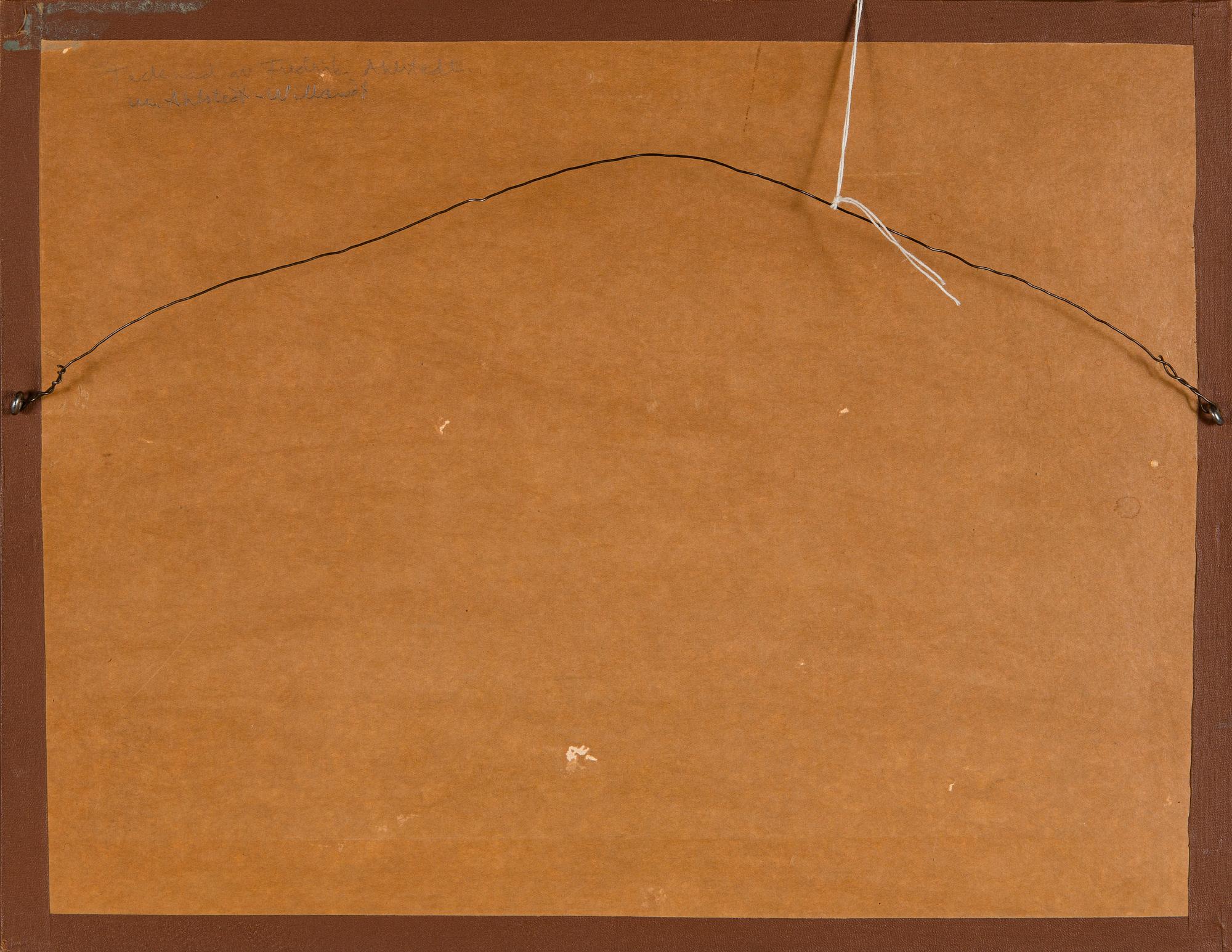 Fredrik Ahlstedt, Lepäävä mies.