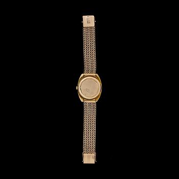 ARMBANDSUR, 18 k guld, Eweco, Swiss Made. Vikt ca 66 g.