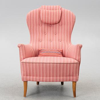 Carl Malmsten, armchair, "Farmor", second half of the 20th century.