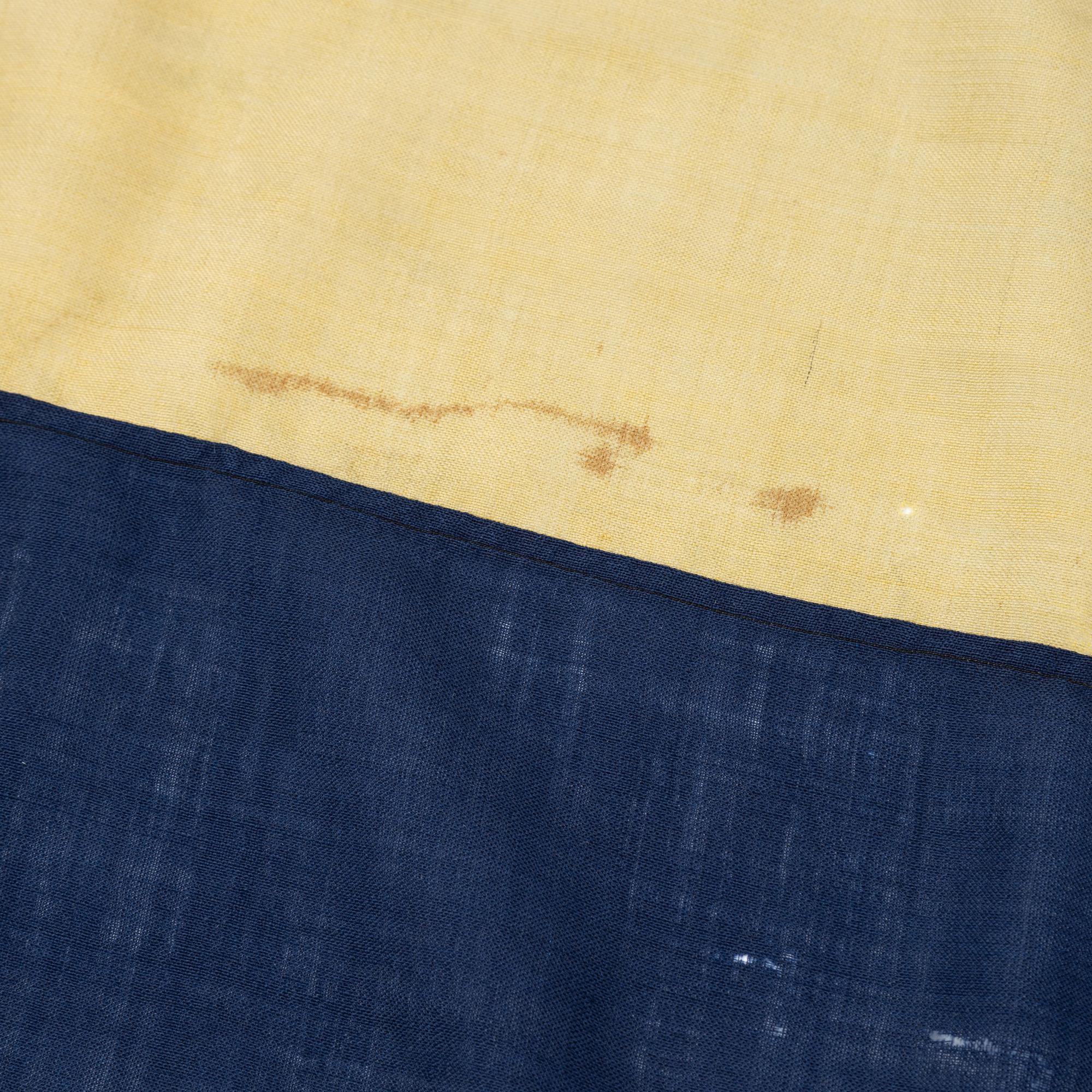 A Swedish flag with the sympol of the Swedish Norwegian union, late 19th/early 20th Century.