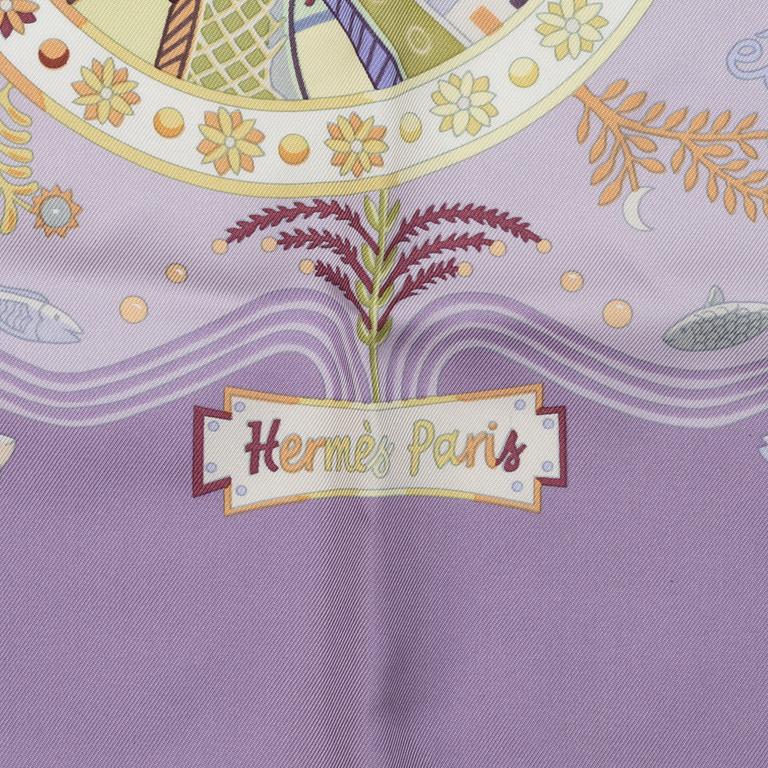 Hermès, scarf, "Escales Mediterrrannées".