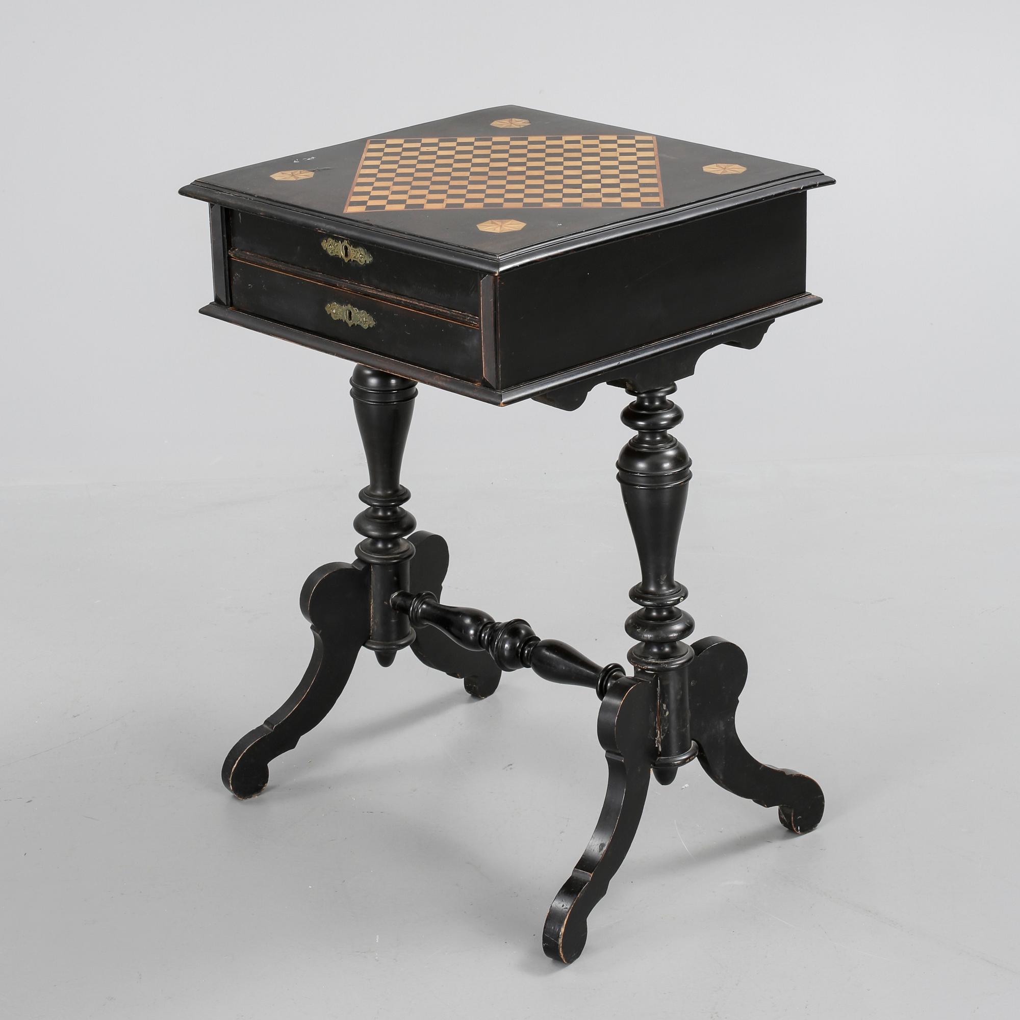 SPELBORD, nyrenässans, 1800-talets slut.