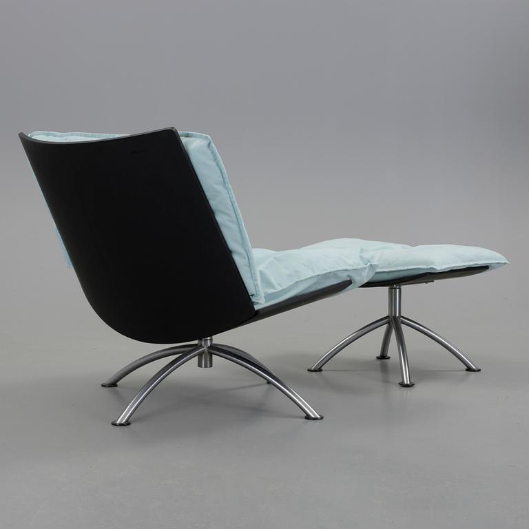 FÅTÖLJ, Tom Stepp, "Prime Time", tillverkad av Kvist Möbler.